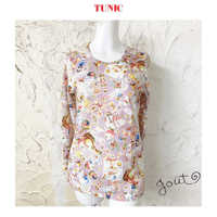 TUNIC【8分袖シャツ 60接結・レースレディ】PI