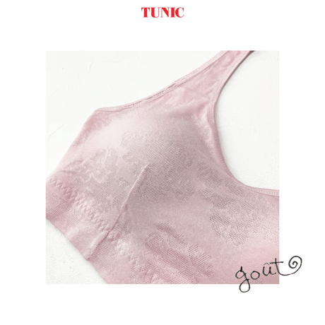 TUNIC【ソフトブラ モダールメッシュ/プレミアムスムージー】 M-L