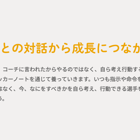 サッカーが上手になる！しつもんサッカーノート