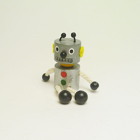 ミニ人形マグネット　ロボット