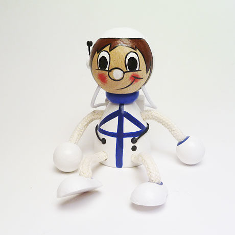 チェコおすわり人形 宇宙飛行士 ABAfactory