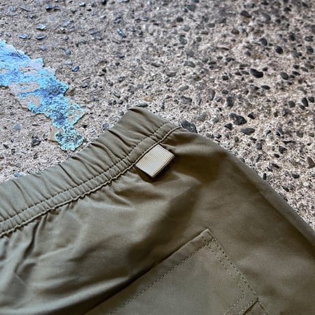 【ラス１】RUGGED "rhombus" Teflon triple defense removable storage Bag shorts(Khaki)