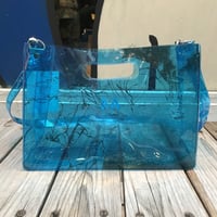 【残り僅か】AKIRA Art of Wall x nana-nana A4 Clear Bag (Blue)