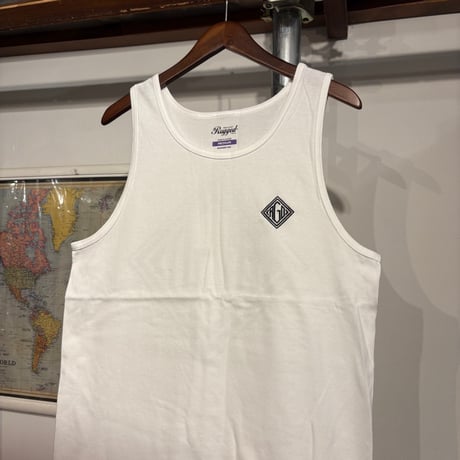 RUGGED "rhombus" tanktop(White)