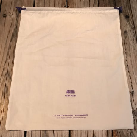 【Web限定】AKIRA Art of Wall x nana-nana A4 Clear Bag (Purple)