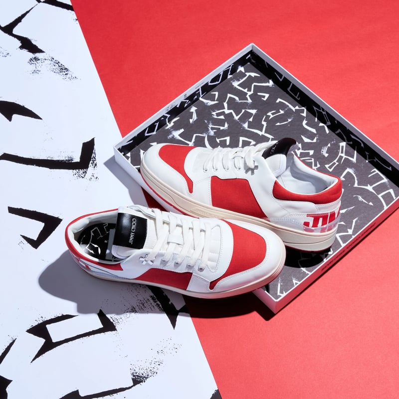 Web限定】JIMMY CHOO × ERIC HAZE florent (White) |...