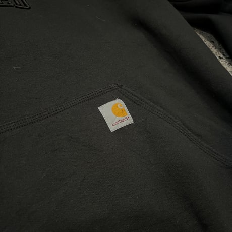 【ラス１】RUGGED on vintage/Carhartt ''SMALL ARCH" LOOSE FIT heavy-weight hoodie (M)
