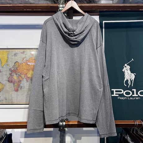 【ラス１】RUGGED on vintage / STRUCTURE "SMALL ARCH" light hoodie (XL)