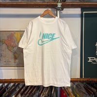 【残り僅か】RUGGED ”NICE" tee (White/5.6oz)