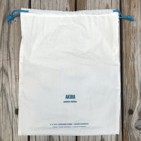【ラス１】AKIRA Art of Wall x nana-nana A5 Clear Bag (Blue)