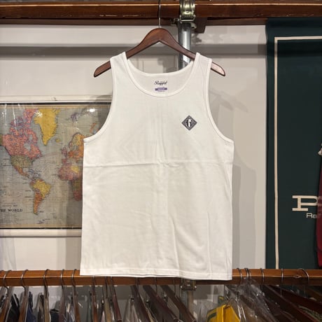 RUGGED "rhombus" tanktop(White)