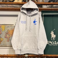 【Web限定】RUGGED × 田中稔也  "TOSHIYA TANAKA J.LEAGUE 200 matches" heavy-weight sweat hoodie (Ash/12.0oz)