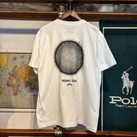 【ラス1】RUGGED ”RISING SUN" tee (White/5.6oz)