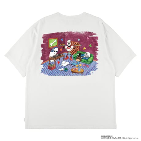 【ラス１】Lit Baff Apt.  "UNDERTAIL × SQUARE ENIX - CHITEI DE CHILL TEE”