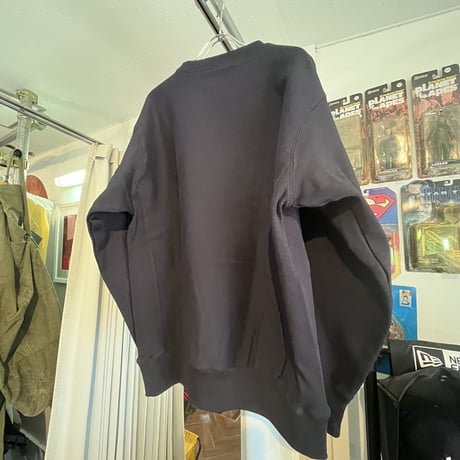 RUGGED "POLO SPIDER" heavy-weight sweat (12.0oz/裏起毛/Black)
