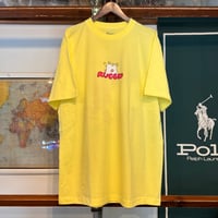 【ラス１】RUGGED × Wendy Sylvain "PULP DISCO” tee (Light Yellow/5.6oz)