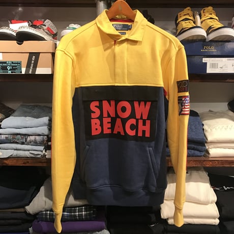 【Exclusive】POLO RALPH LAUREN "SNOW BEACH " RUGBY SHIRT