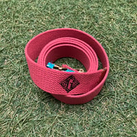 【web限定】RUGGED "rhombus logo" G.l.belt ( Deep pink)
