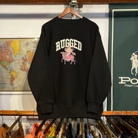 【ラス１】RUGGED "YAMA" heavy-weight sweat (Black/12.0oz)