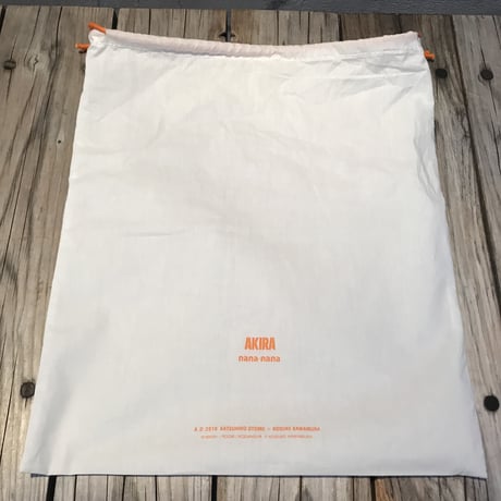 【残り僅か】AKIRA Art of Wall x nana-nana A4 Clear Bag (Orange)