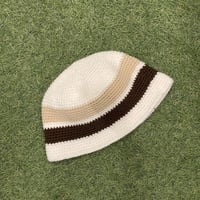 RUGGED O.E.M crusher hat (cream beige brown)