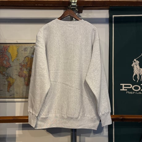【ラス１】RUGGED "SMALL ARCH" heavy weight sweat(Ash/Black/12.0oz)
