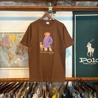 【web限定/ラス1 】RUGGED "POLO SAIGOU" tee(Brown/5.6oz)