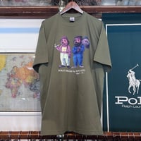【残り僅か】RUGGED ”POLO DREAM" tee (Light Olive/5.6oz)