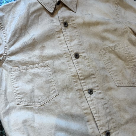 【used】BOWWOW THE BOWWOW JOURNAL CHORE COAT AGED (XL)
