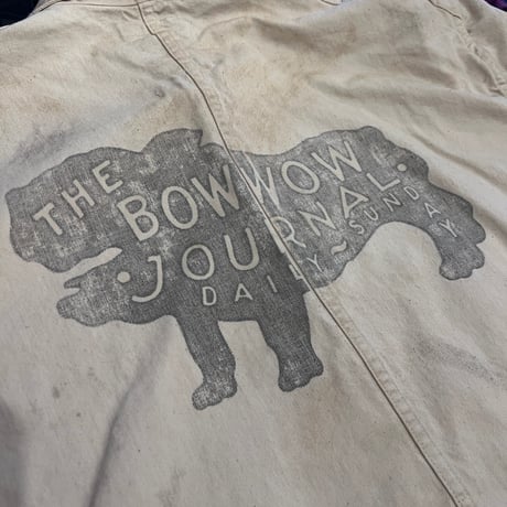 【used】BOWWOW THE BOWWOW JOURNAL CHORE COAT AGED (XL)
