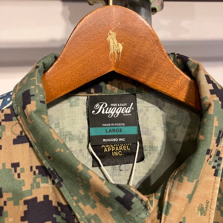 【ラス１】RUGGED HYBRID REMAKE military jacket(L)
