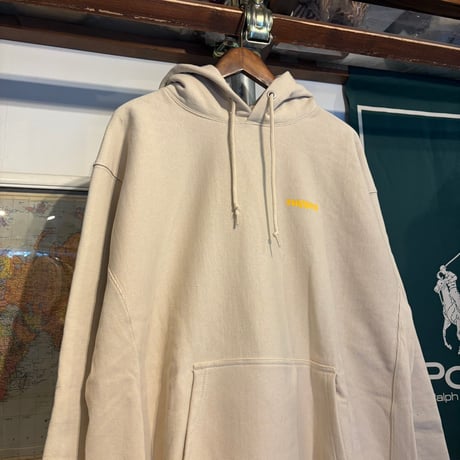 【ラス１】RUGGED "ラギッドは罪を取り消す” heavy-weight hoodie(Cream/12.0oz)