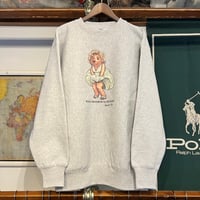 【ラス１】RUGGED "POLO MONROE" heavy-weight sweat (Ash/12.0oz)