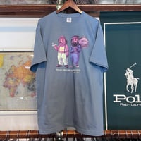 【ラス１】RUGGED ”POLO DREAM" tee (Hazy Blue/5.6oz)
