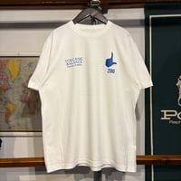【ラス1 】RUGGED × 田中稔也  "TOSHIYA TANAKA J.LEAGUE 200matches " tee (White/5.6oz)