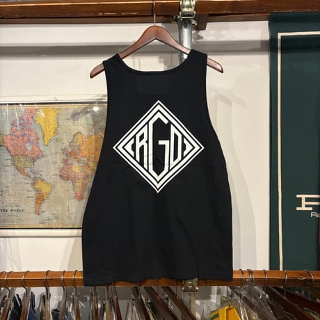 RUGGED "rhombus" tanktop(Black)