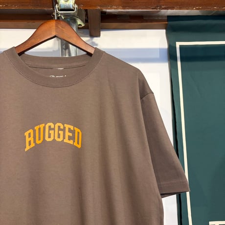 【残り僅か】RUGGED ”SMALL ARCH" tee (Brown/5.6oz)
