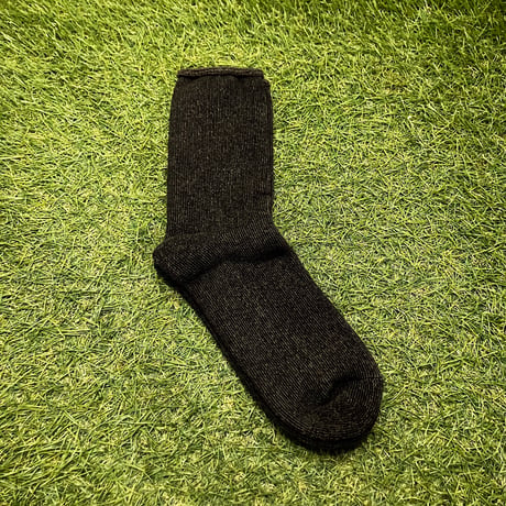 【ラス1】F.K.M 3layer pile cotton Socks(Black)