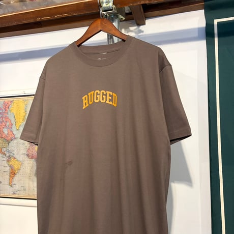 【残り僅か】RUGGED ”SMALL ARCH" tee (Brown/5.6oz)