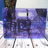 【Web限定】AKIRA Art of Wall x nana-nana A4 Clear Bag (Purple)