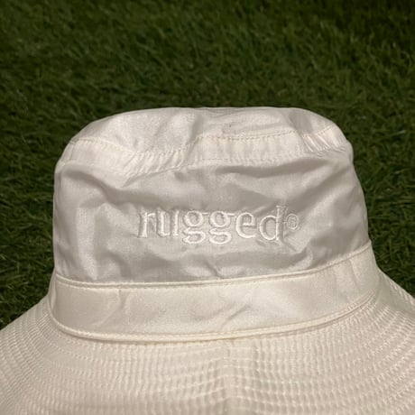 【Web限定/ラス１】RUGGED on vintage nylon bucket hat