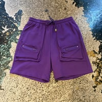 【ラス１】RUGGED heavy-weight sweat shorts(Purple/XL)