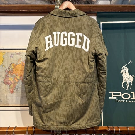 【ラス１】RUGGED on vintage/military raindrop jacket