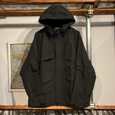 【残り僅か】RUGGED double waterproof mountain jacket (Black)