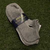 【web限定】POLO RALPH LAUREN 6pair socks (Black/Gray/White)
