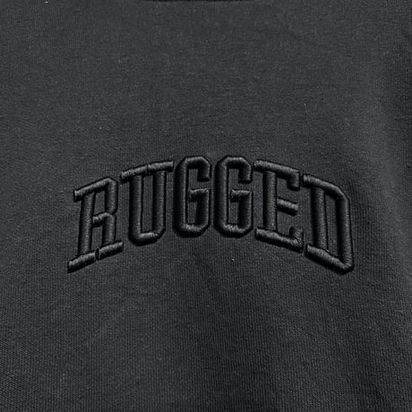 【ラス１】RUGGED on vintage/Carhartt ''SMALL ARCH" LOOSE FIT heavy-weight hoodie (M)
