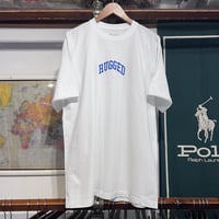 【ラス１】RUGGED ”SMALL ARCH" tee (White/5.6oz)