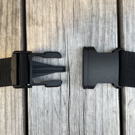 【残り僅か】No brand fake leather waist bag (Black)