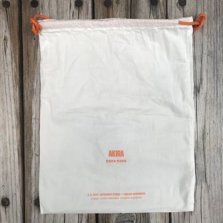 【ラス１】AKIRA Art of Wall x nana-nana A5 Clear Bag (Orange)