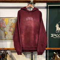 【ラス１】RUGGED "SMALL ARCH" heavy weight sweat hoodie (Burgundy)